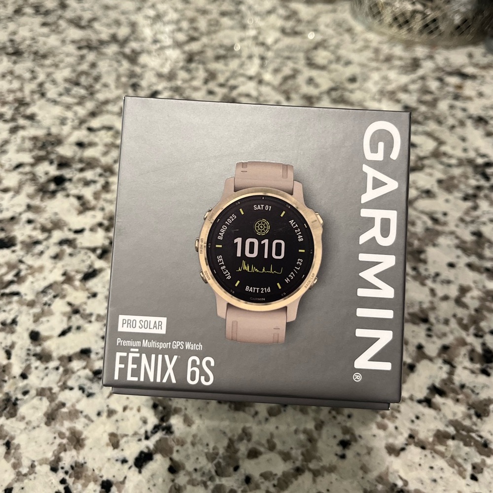 Brand new in box, Garmin Fenix 6S Pro Solar